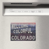 Red Rocks View of Denver Magneet (Insitu (Vaatwasser))