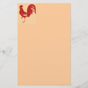 Red Rooster Briefpapier