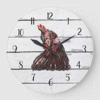 Red Rooster French Country Ship Farmhouse Decor