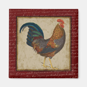 Red Rooster Magneet