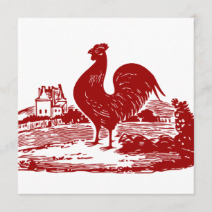 Red Rooster Old Farmhouse Kaart