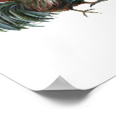 Red Rooster Painting Farmhouse Decor Art Print (Hoek)