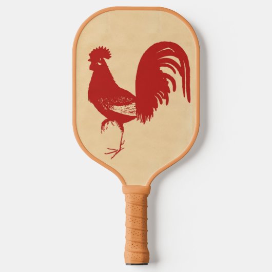 Red Rooster Pickleball Paddle (Voorkant)