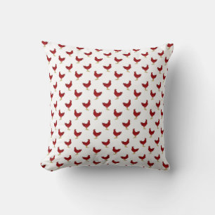 Red Rooster Pillow Kussen