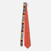 Red Rooster Stropdas (Achterkant)