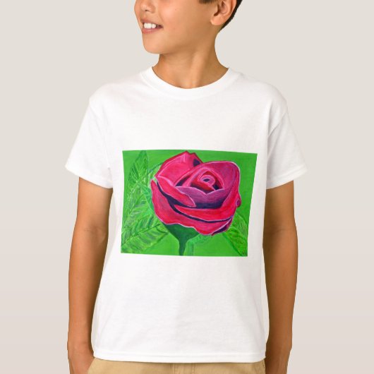 Red Rose2 T-shirt (Voorkant)