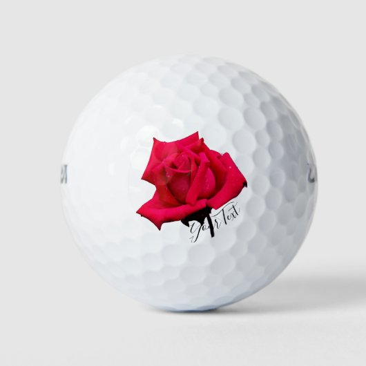 Red Rose ゴルフボール Golfballen (Voorkant)