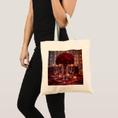 Red Rose Aesthetic Valentine Romantic Tote Bag (Devant (produit))