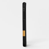 Red Rose and Daisies Gold Monogram Name Case-Mate iPhone Case (Achterkant/links)