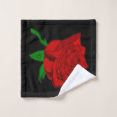 Red Rose Bad Handdoek (Wasdoekje)