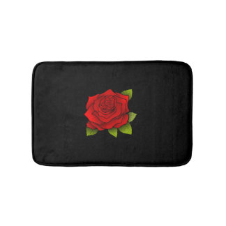 Red Rose Badmat