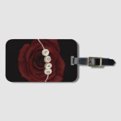 Red Rose Bagagelabel (Voorkant (horizontaal))