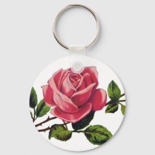 Red Rose Basic Sleutelhanger