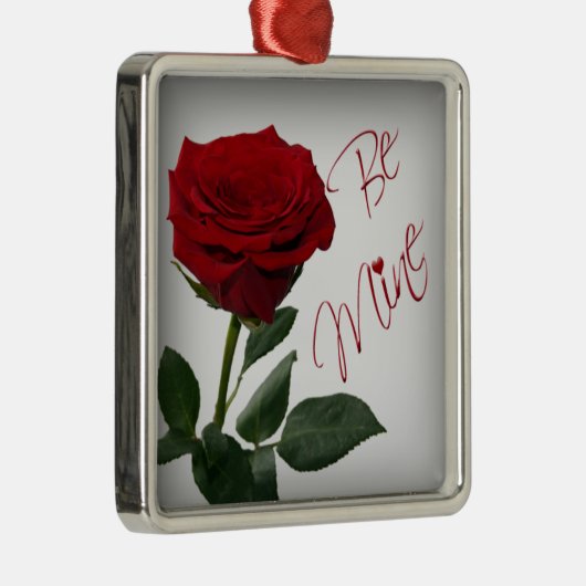 Red Rose be Mine Premium Keepomwille Ornament (Rechts)