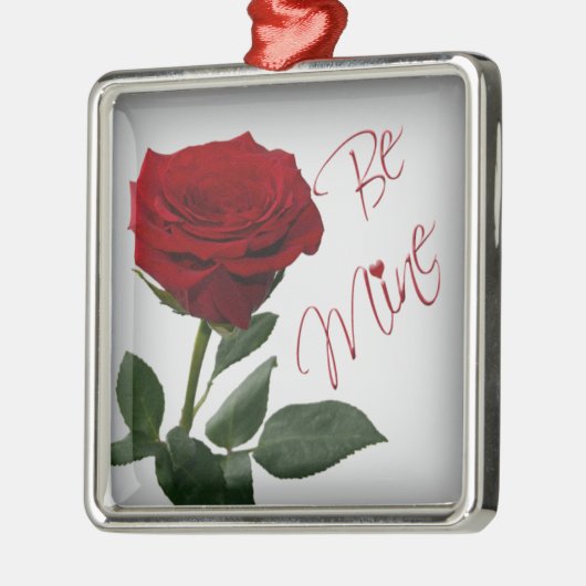 Red Rose be Mine Premium Keepomwille Ornament (Links)