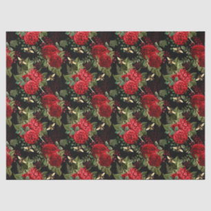 Red Rose Bee Series Design 18 Tissue Paper Tissuepapier