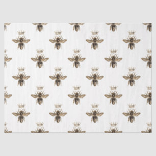 Red Rose Bee Series Design 6 Tissue Paper Tissuepapier