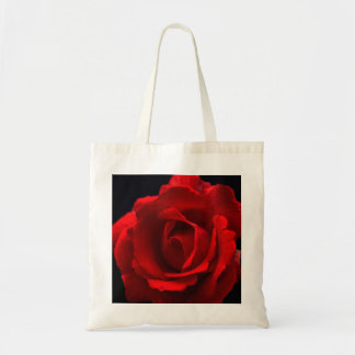 Red Rose-bit Tote Bag