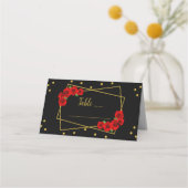 Red Rose Black en Gold Quinceañera (Voorkant)