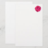 Red Rose Briefpapier (Voorkant / Achterkant)