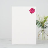 Red Rose Briefpapier (Staand voorkant)