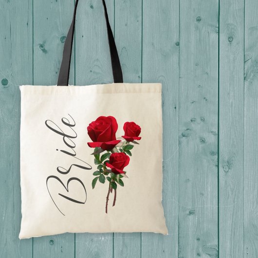 Red Rose Bruiloft Bruiden Tas