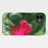 Red Rose Bud Case-Mate iPhone Case (Achterkant (horizontaal))