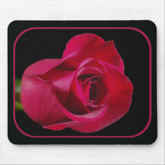 Red Rose Bud Mousepad Muismat