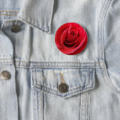 Red Rose Button (In situ)