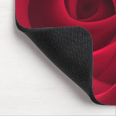 Red Rose | Cadeaucode voor aangepaste naam Muismat (Hoek)