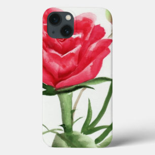 Red Rose iPhone 13 Hoesje