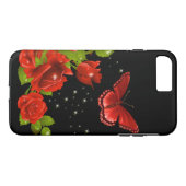 Red Rose Case-Mate iPhone Case (Achterkant (Horizontaal))