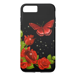 Red Rose iPhone 8 Plus / 7 Plus Hoesje