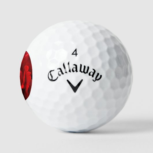 Red Rose css gbcna Golfballen (Logo)
