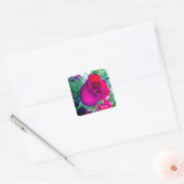 Red Rose - Dank je Sticker (Envelop)