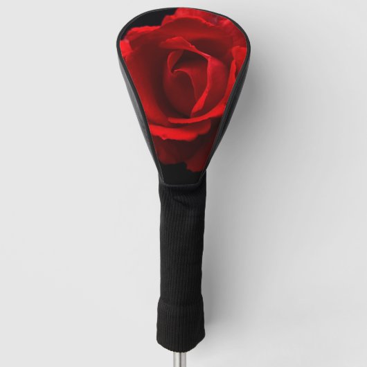 Red Rose dca Golfheadcover (Voorkant)