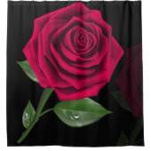 Red Rose Douchegordijn (Voorkant)