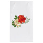 Red Rose en Daisies Klein Cadeauzakje (Achterkant)