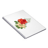 Red Rose en Daisies Notitieboek (Rechterzijde)