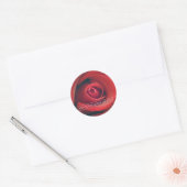"RED ROSE" ENVELOPE SEAL STICKER (Envelop)