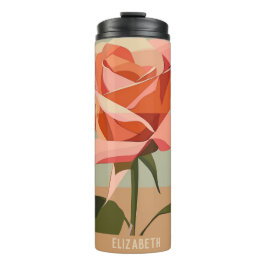 Red Rose Family Custom Tumbler Thermosbeker