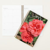 Red Rose Flower Cluster In Garden Photograph Planner (Display)