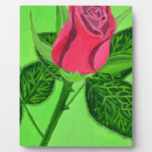 Red Rose Fotoplaat (Voorkant)
