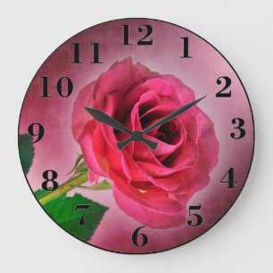 Red Rose Grote Klok
