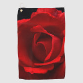 Red Rose gtcnm Golfhanddoek (Voorkant)
