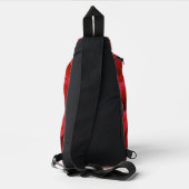 Red Rose Heaven Bound Sling Bag (Achterkant)