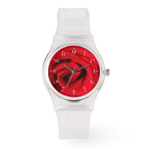 Red Rose Horloge