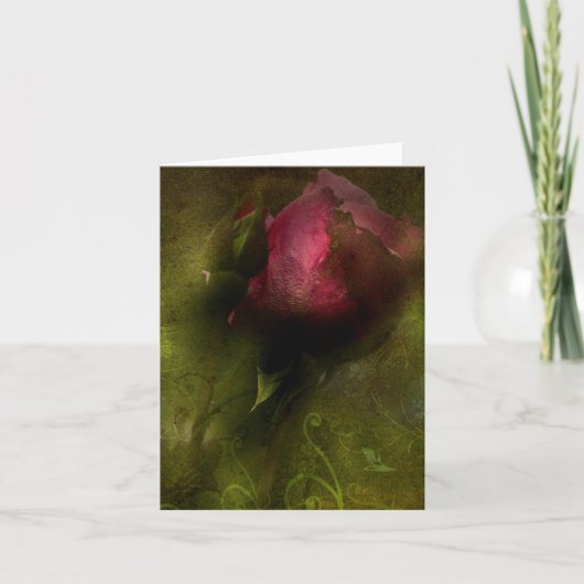 Red Rose Kaart (Voorkant)