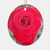 Red Rose Keramisch Ornament (Links)