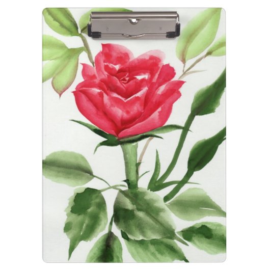 Red Rose Klembord (Voorkant)